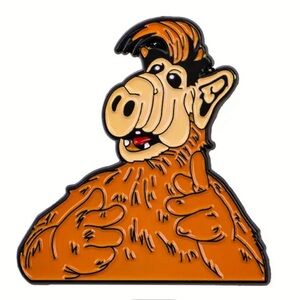 Alf 1986 Sitcom Enamel Metal Pin